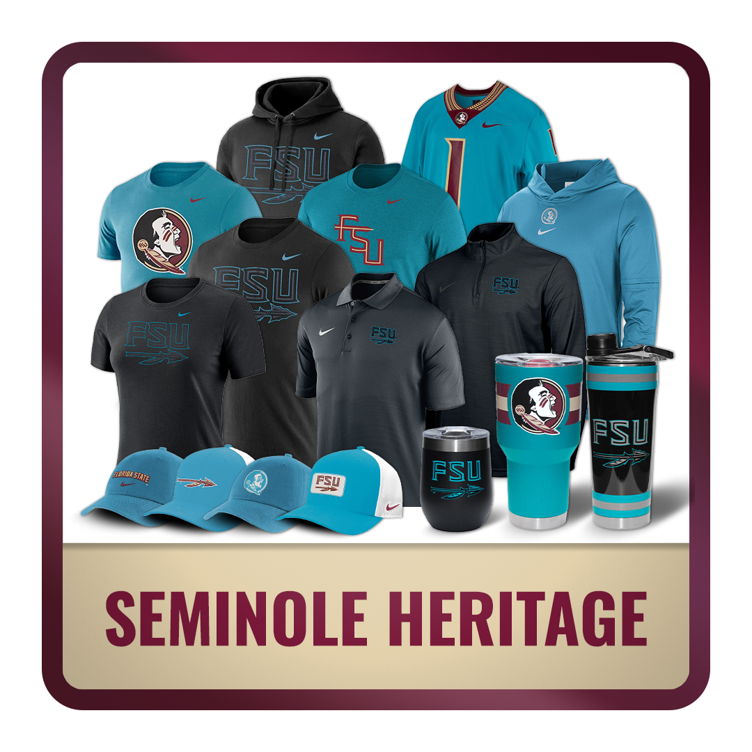 Men's Nike #1 Turquoise Florida State Seminoles Heritage Game Jersey