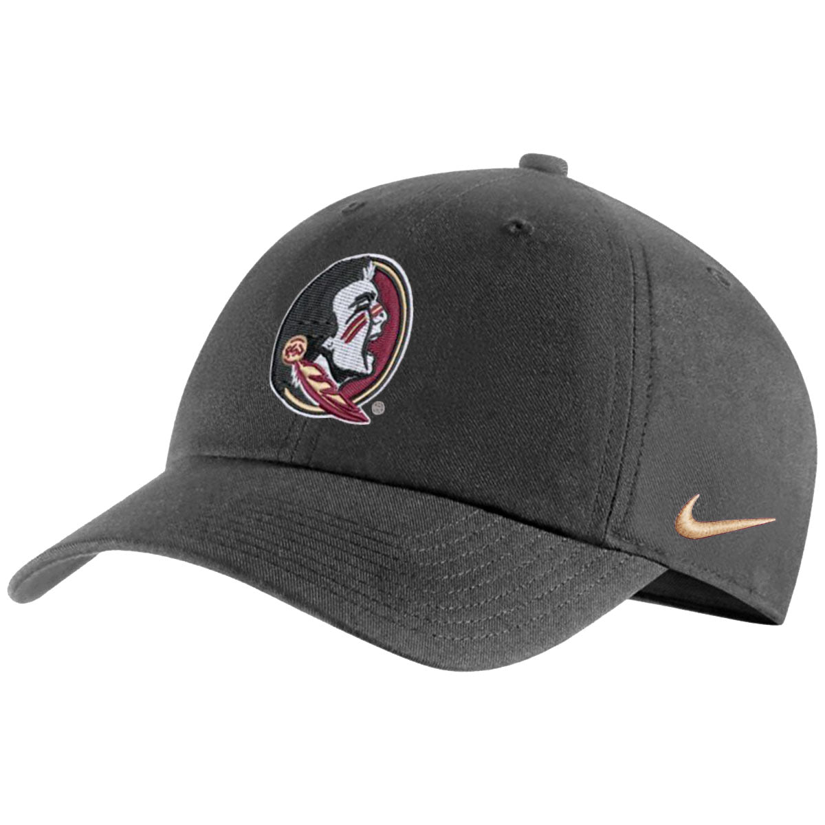 Nike Seminole Logo Adjustable Campus Cap - Black – Garnet & Gold