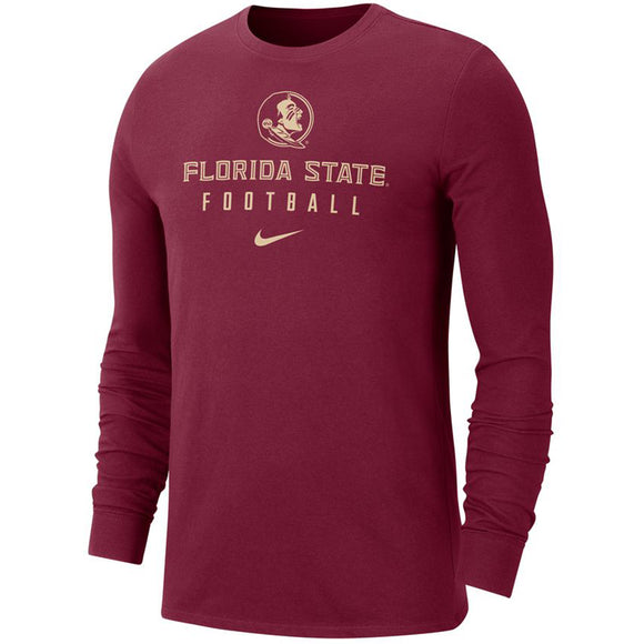 Nike Youth Florida State Seminoles Black Dri-FIT Legend Football Team Issue  T-Shirt