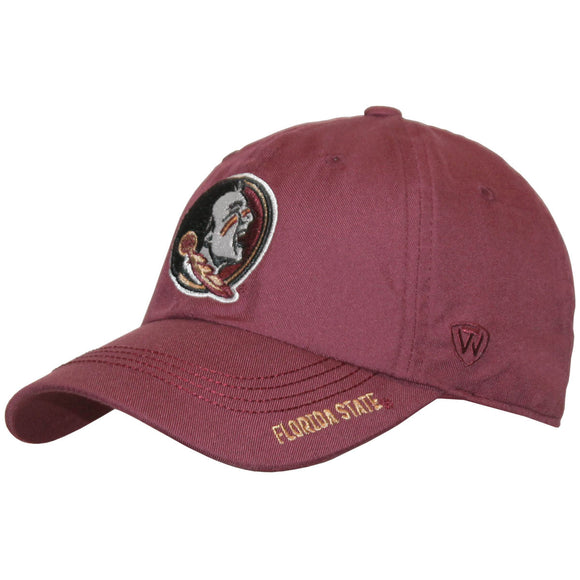 Men's New Era Garnet Florida State Seminoles Basic Panama Bucket Hat