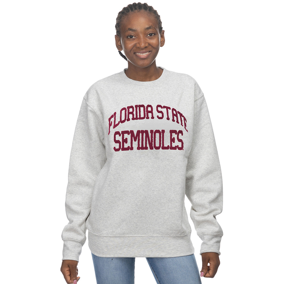 FSU Embroidered Seminoles Women's Baseball Jersey