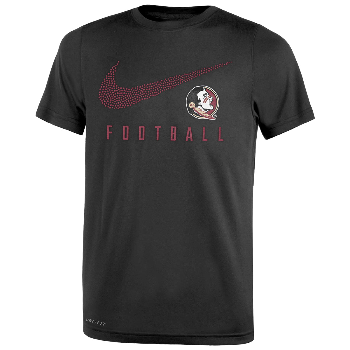 Men's Nike Black Florida State Seminoles School Baseball Logo Performance  Legend Long Sleeve T-Shirt