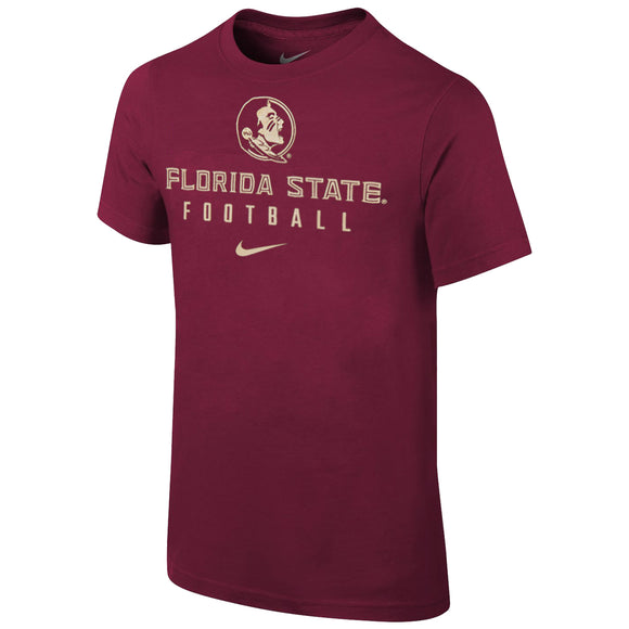 Lids Florida State Seminoles Nike Cap Logo Velocity Legend Performance T- Shirt - Black