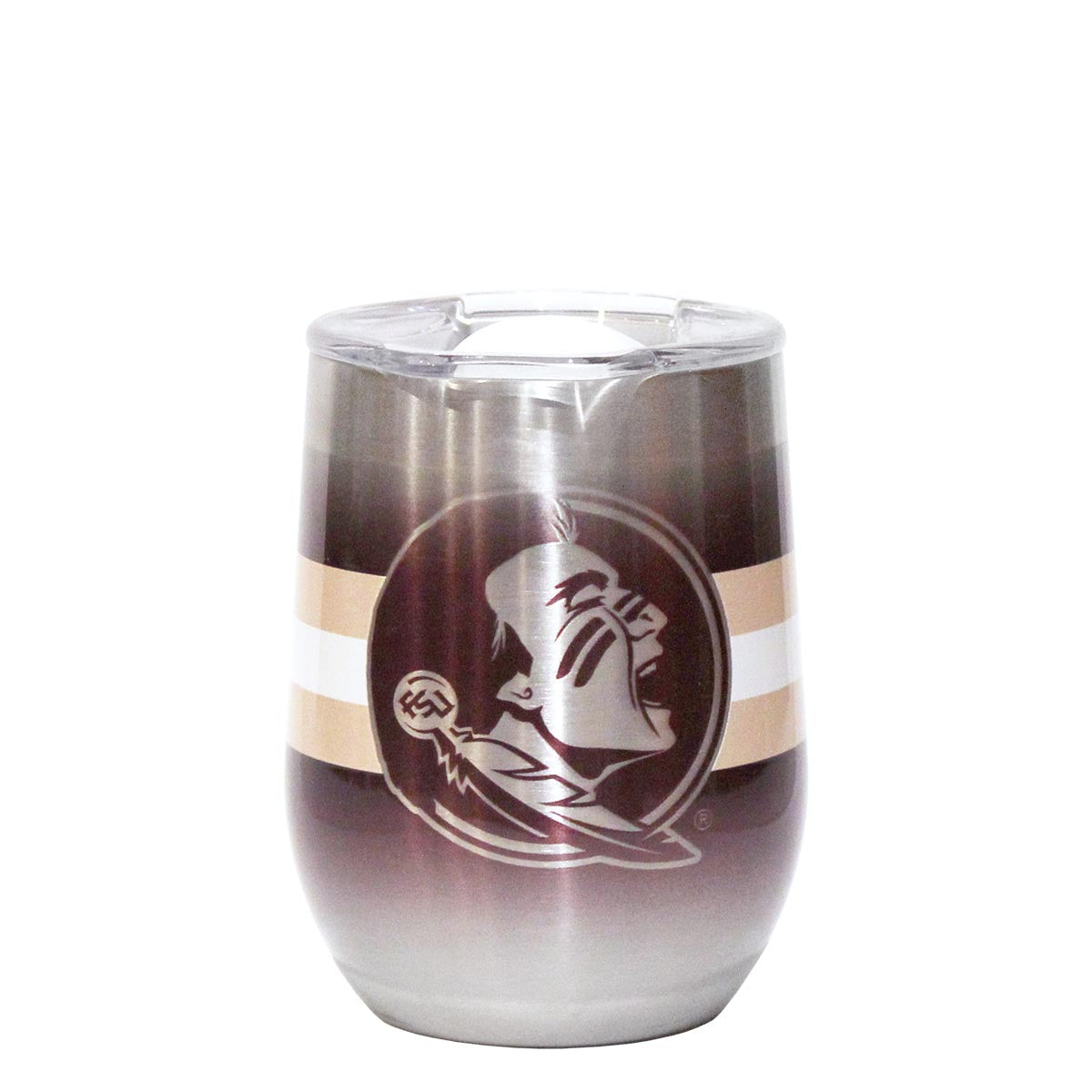 Gametime Sidekicks Seminole Logo Design 30oz Stainless Steel