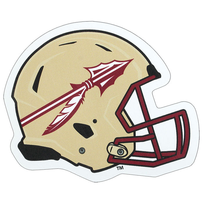 SDS Mini Football Helmet Magnet – Garnet & Gold