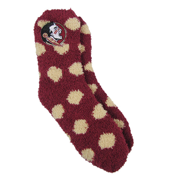 Women's ZooZatz Arizona State Sun Devils Fuzzy Holiday Crew Socks