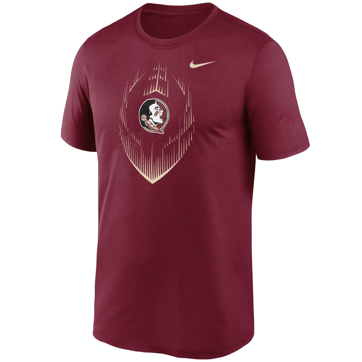 Nike Men's Seminole Logo Football Design Legend Icon Short Sleeve Perf ...