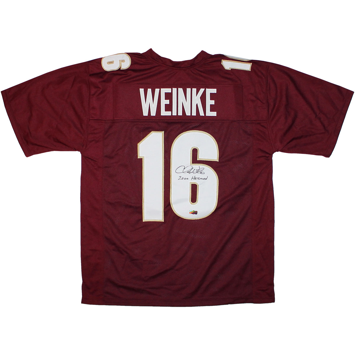 Chris Weinke Autographed Florida State Seminoles #16 Framed Jersey